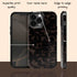 Custom Name Dark Tortoiseshell iPhone Case - Vertical